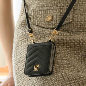 갤럭시 Z플립7 6 5 4 3 스트랩 줄 카드 링 고리 인조가죽 카드 다이어리 지갑 힌지보호 제트 지 플립