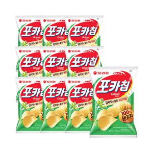 오리온 포카칩 66g 어니언 x 10개 / 감자칩 포테이토