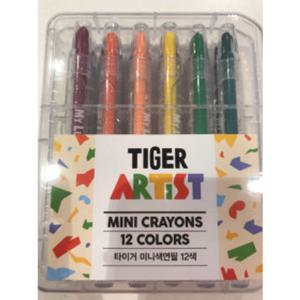 [마이리틀타이거]타이거 미니 색연필 12색