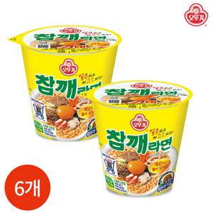 오뚜기 참깨라면 65g x 6개
