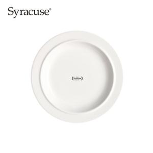 [시라쿠스] 메이플 접시 17.5cm(7인치) 화이트 1p