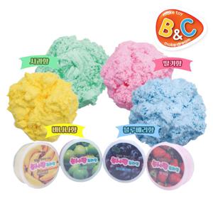 솜사탕 슬라임 /액괴 만들기