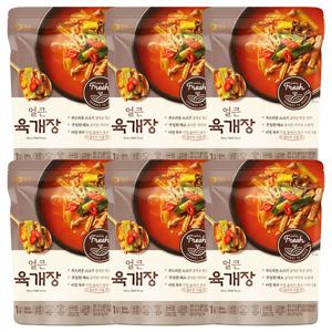 아워홈 얼큰 육개장 300g 6개