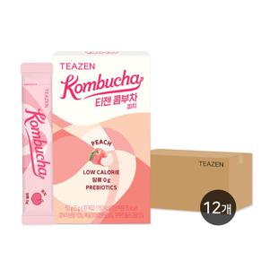 티젠 콤부차 피치 10스틱X12박스 (1카톤)