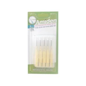 아미덴 치간칫솔 L사이즈 0.35mm (가장 큰 사이즈) 5개입 1팩