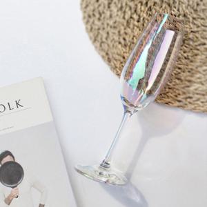 쇼트즈위젤 오로라 홀로그램 샴페인잔 와인 글라스 1P