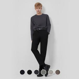 [지오다노]남성 TR테이퍼드핏 히든밴딩 슬랙스 112511