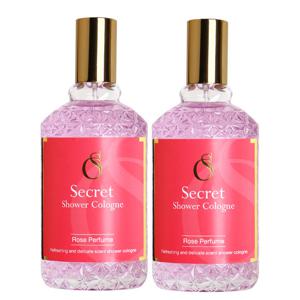 (2개)푸드어홀릭 시크릿 샤워코롱 로즈퍼퓸 170ml