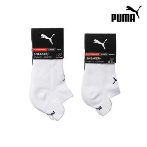 푸마 레터링 스니커즈 탭 양말 1족