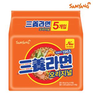 삼양 라면 120g X 5봉