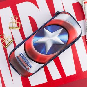 마블필통 캡틴 엠보 EVA 2단필통 대형파우치 MV0607