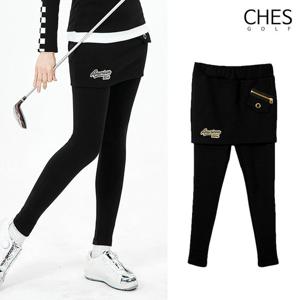 [체스]크로미 여성골프 치마레깅스