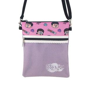 [흔한남매] 흔한남매  네트 핸드폰크로스백 보라