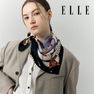 [엘르(스카프)]그랑벨트 실크 미니스카프 SE831S324