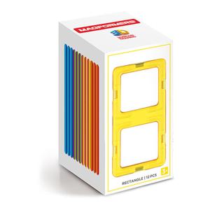 [짐보리플레이앤뮤직]맥포머스 싱글 직사각형 12PCS(부산본점)