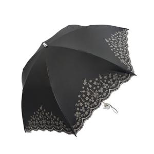 [아테스토니]꽃자수실크 코팅양산 IPTSP40020