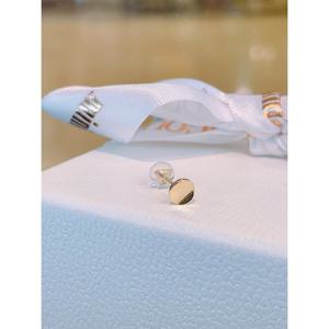 미니골드  [10K] 웨이브서클 피어싱 EHOM0002