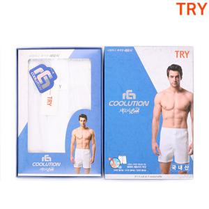 [TRY]남성 새모시 즈로즈팬티1매 백색 여름팬티