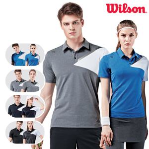윌슨 5231-5238 배드민턴복 반팔티셔츠 카라티셔츠