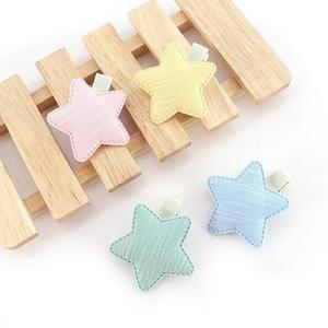 [아랑로랑] 코튼스타 집게핀 아기헤어핀