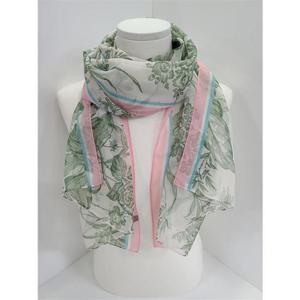 [쁘띠쁘니] 실크 야생화 스카프 머플러