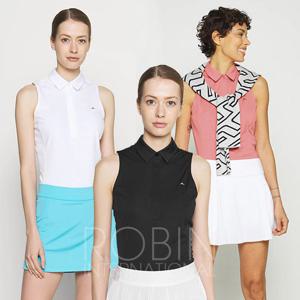 제이린드버그 여성 데나 슬리브 민소매 골프셔츠 모음