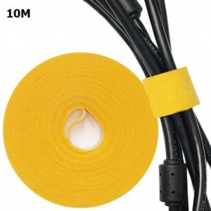 RT 슬림 양면 찍찍이 롤 10M 옐로우 MBF-VCR-YL