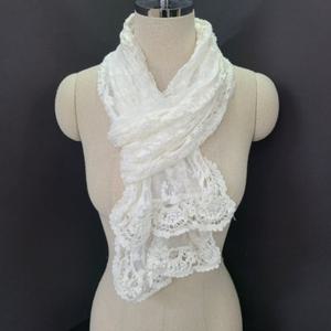 [애슬릿][애슬릿]여성 펀칭 레이스 데일리 봄 가을 면 롱 스카프