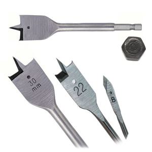 목공기리 22mm 400 목공 비트 나비 기리 목공드릴 보링 홀쏘