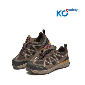 코오롱4인치안전화 F-402Brown 논슬립 미끄럼방지 에어홀