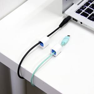 아이정 멀티탭 케이블 전선 정리 고정 홀더 클립 이지캡 6개입