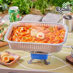 [웰리트]추억의 쟁반 냄비 떡볶이 밀키트 690g (2인분)