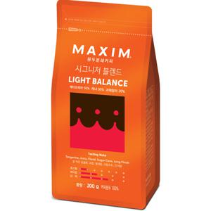 맥심 시그니처 블렌드 라이트 밸런스 200g