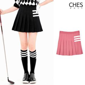 [체스]세렌디 여성골프 플리츠스커트