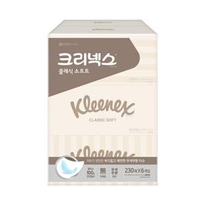 [크리넥스]클래식 230매X6개입