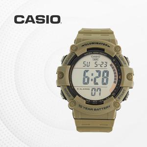 카시오 CASIO 군인 군용 군대 우레탄 전자시계 AE-1500WH-5A