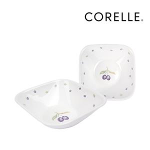 [코렐]플럼 사각샐러드볼