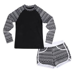 [아이스샌드(아동)]주니어 래쉬가드 플랩캡 SET / BR-824