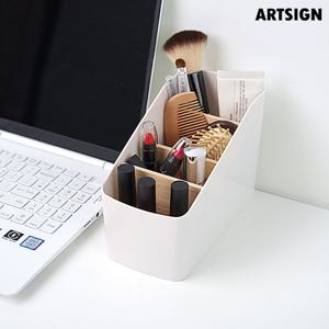 아트사인 원목수납함 리모콘꽂이 12499/리모콘정리함/리모콘수납/원목정리함/원목보관함