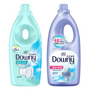 [피앤지]다우니 섬유유연제 1L 1개 (실내건조/향균파워)