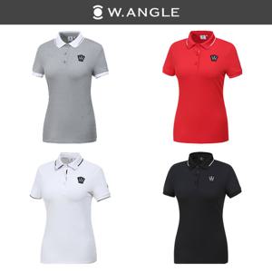 [와이드앵글] 여성 GLAD 반팔티셔츠 WWM19291