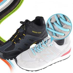 천연 플래티늄 칼라 실리콘 우동끈 스포츠 신발 용품