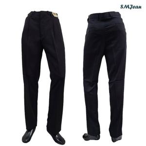 SMJ328s 시원한 정장바지 린넨st 원턱 중년 남성 일자 봄 여름