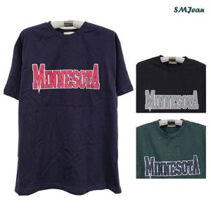 SMJ424 미네소타 오버핏 반팔 티셔츠 루즈핏 반팔티 남여공용