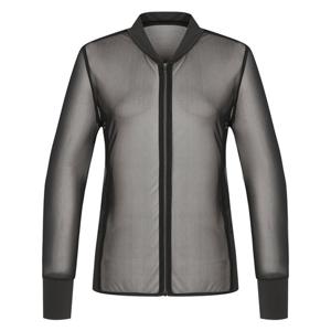 [까스텔바작] 여성 솔리드 메쉬 집업 티셔츠_BGBMTJ702BK