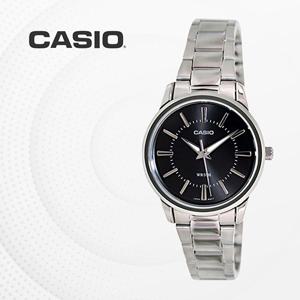 카시오 CASIO 메탈밴드 커플시계 여성용 손목시계 LTP-1303D-1A