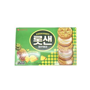 롯데제과 롯데샌드 파인애플 315g / 간식 크래커