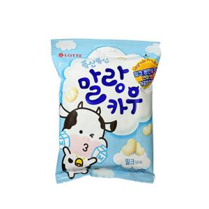 롯데제과 말랑카우 밀크맛 158g 대용량