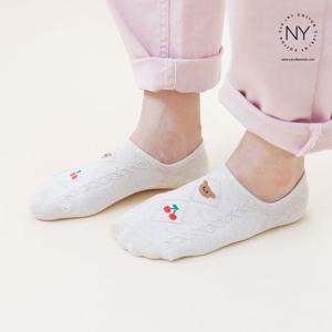 [NY코튼클럽] 여성 큐티 캐릭터 덧신 CT13 3족