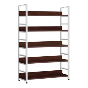 레아 기본형 5단800 H 철제책장 월넛